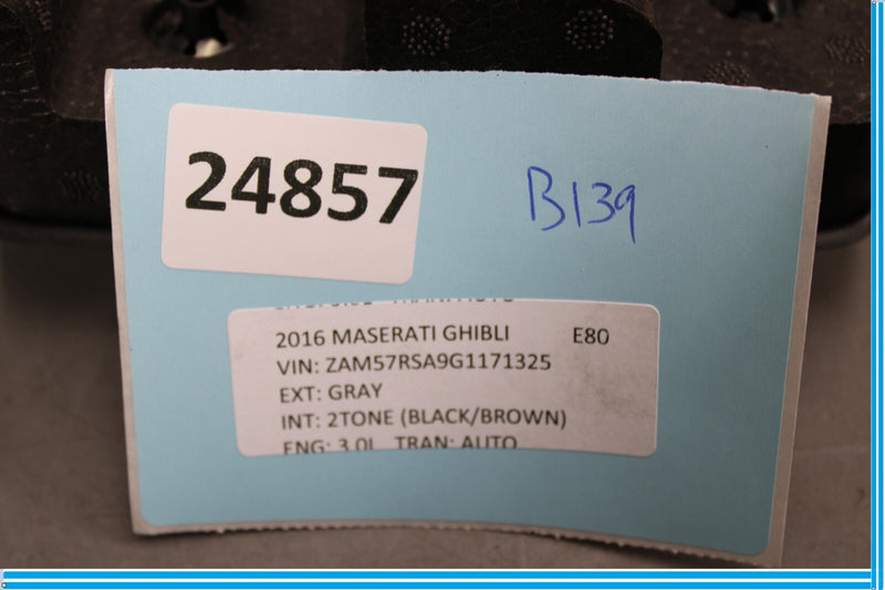 Load image into Gallery viewer, 2014-2019 Maserati Ghibli Q4 Lower Steering Column Trim Cover Panel Oem