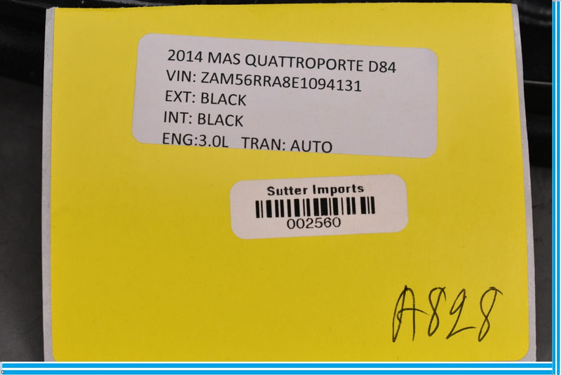 Load image into Gallery viewer, 14-18 Maserati Quattroporte Front Left Dash Knee Column Cover Air Sensor Oem