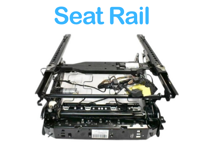 Load image into Gallery viewer, 09-13 BMW F10 550i 740Li Front Right Passenger Lower Seat Track Frame Rail OEM
