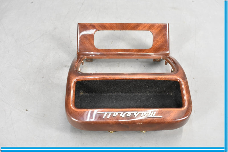 Load image into Gallery viewer, 04-08 Maserati Quattroporte Console Wood Grain Trim Cover Bezel Oem