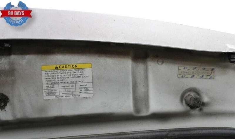 Load image into Gallery viewer, 09-14 Hyundai Genesis Front Hood Bonnet Shell Cover Panel White 664003M010 OEM