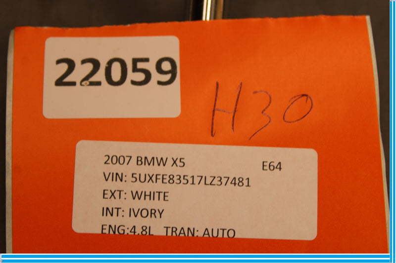 Load image into Gallery viewer, 07-13 BMW X5 E70 Rear Left Driver Side Seat Headrest Head Rest Oem