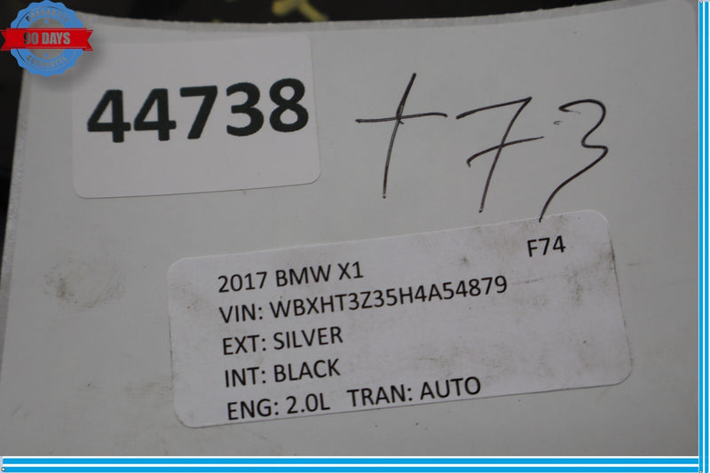 Load image into Gallery viewer, 16-22 BMW X1 F48 Rear Left Side Trailing Control Arm Cover Bracket Oem