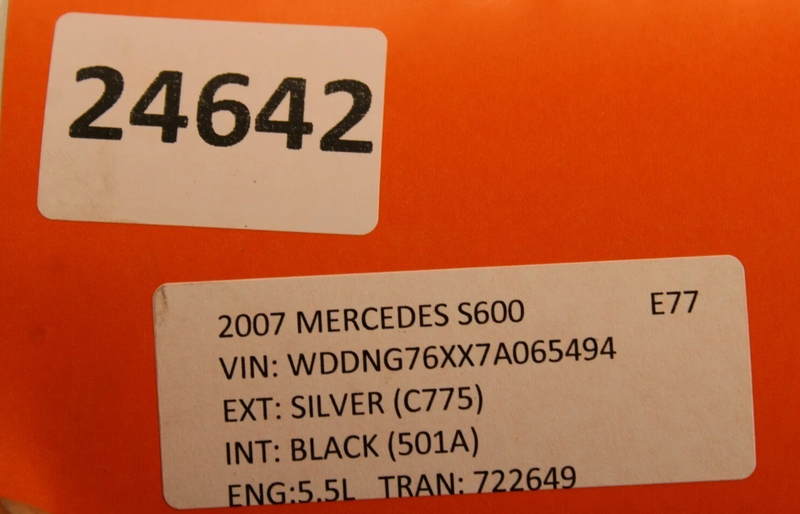Load image into Gallery viewer, 01-13 Mercedes W221 S550 S600 Front Left Side Head Light Support Bracket Oem