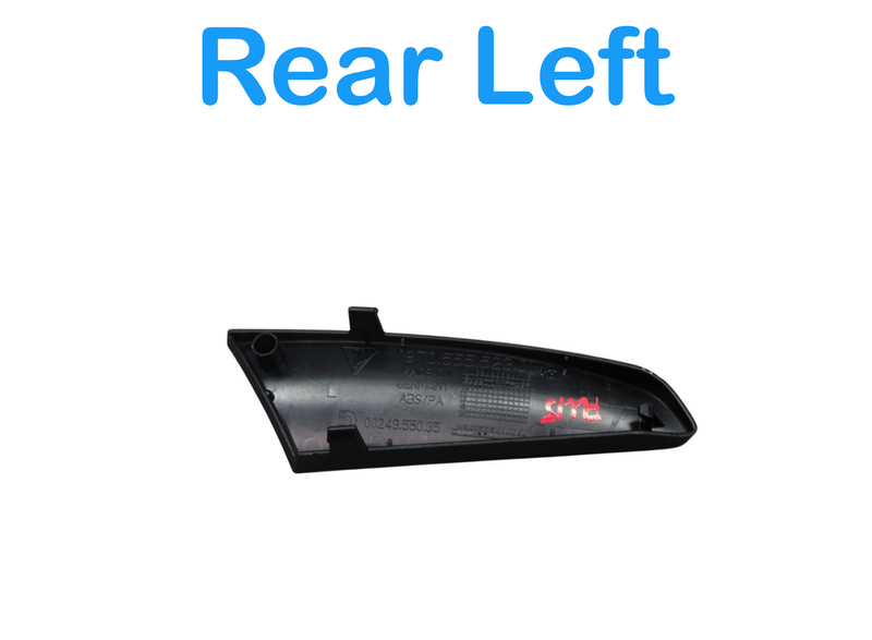 Load image into Gallery viewer, 10-24 Porsche Panamera Cayenne 718 Rear Left Side Interior Door Handle Trim Oem