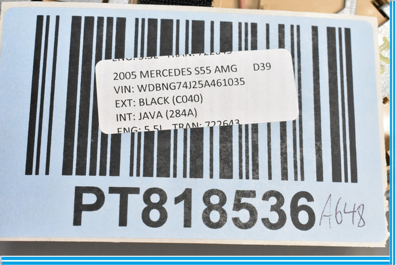 Load image into Gallery viewer, MERCEDES W220 S430 S500 S600 S55 REAR RIGHT/LEFT SIDE DOME LIGHT MIRROR