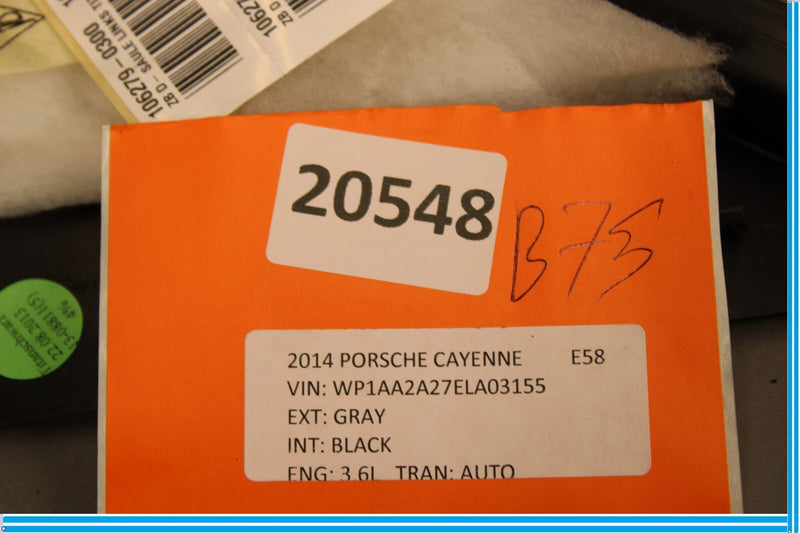 Load image into Gallery viewer, 11-18 Porsche Cayenne Rear Right Passenger Side Door Upper D Pillar Trim Oem