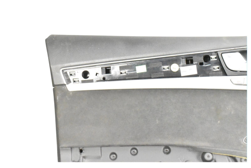 Load image into Gallery viewer, 11-17 Audi A8 Front Left Driver Interior Door Trim Panel Black 4H0868151A OEM