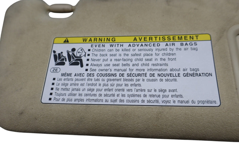 Load image into Gallery viewer, 07-13 Lexus LS460 LS460L Front Right Passenger Side Sun Visor Shade Oem