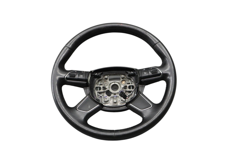 Load image into Gallery viewer, 11-18 Audi A8L A8 Quattro Steering Wheel Black 4H0419091AA Oem