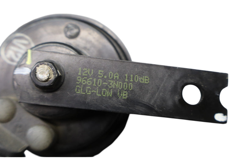 Load image into Gallery viewer, 11-16 Hyundai Equus Low Pitch Tone Horn Siren Signal Black 96610-3N000 Oem