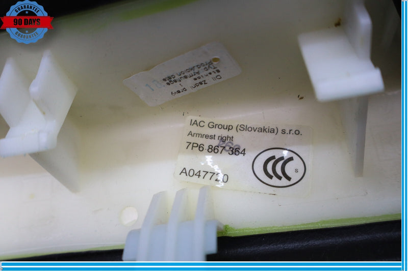 Load image into Gallery viewer, 11-18 Volkswagen VW Touareg Rear Right Door Armrest Switch Trim 7P6867364 Oem