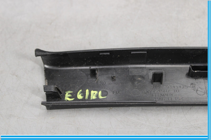 Load image into Gallery viewer, 09-15 BMW 750Li F01 F02 Rear Left Side Door Window Cover Panel Trim Oem