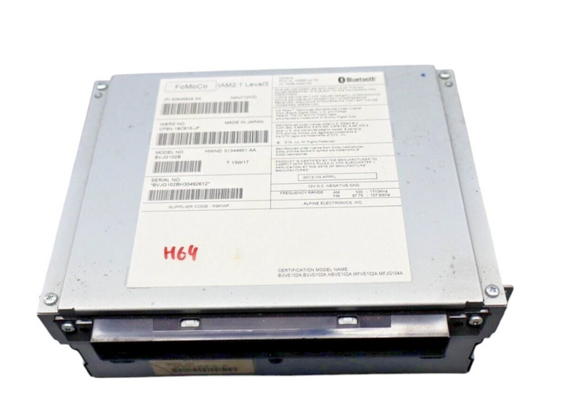 Load image into Gallery viewer, 14-24 Jaguar F-Type Audio Radio Receiver Head Unit FM CD Player CF6N18C815JE Oem