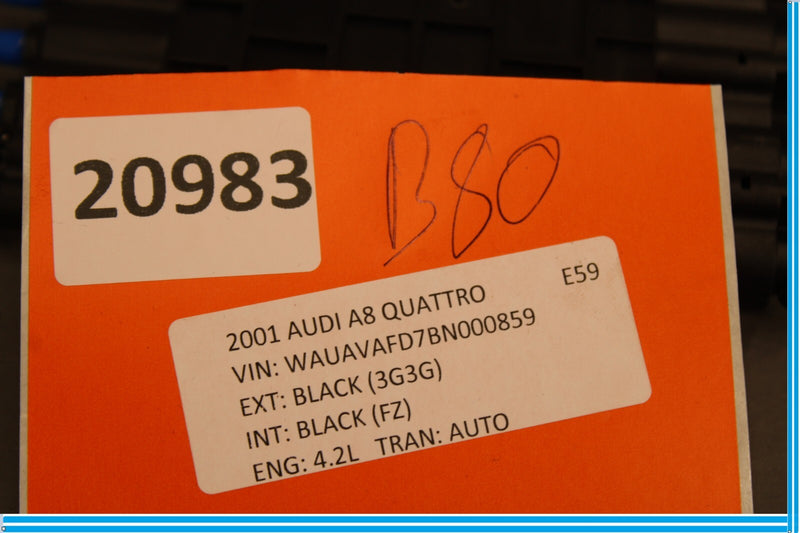 Load image into Gallery viewer, 11-18 Audi A8 Quattro Front Left Driver Side Seat Control Unit Oem