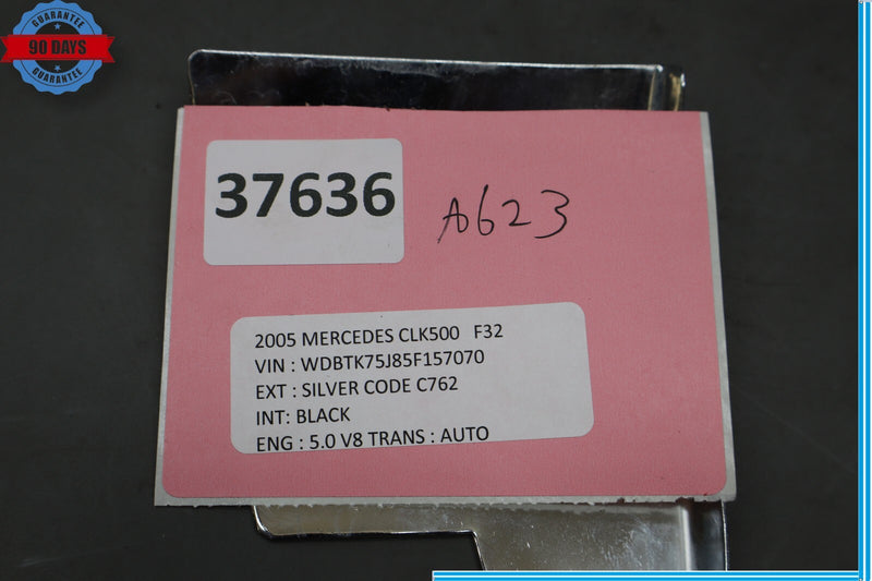 Load image into Gallery viewer, 03-06 Mercedes CLK500 CLK55 AMG W209 Front Left Driver Chrome Jamb Trim Oem