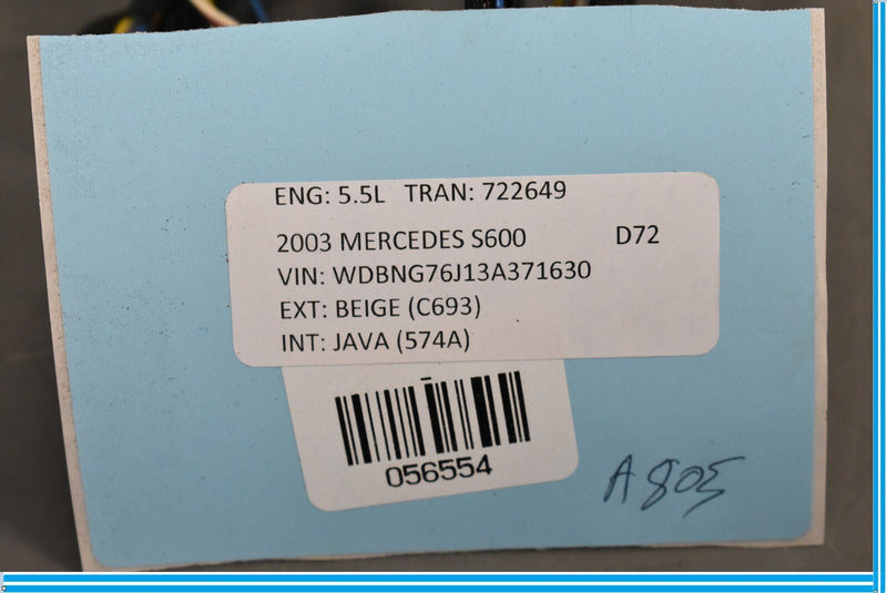 Load image into Gallery viewer, 00-06 Mercedes S600 Rear Right Passenger Side Door Exterior Lock Handle Oem