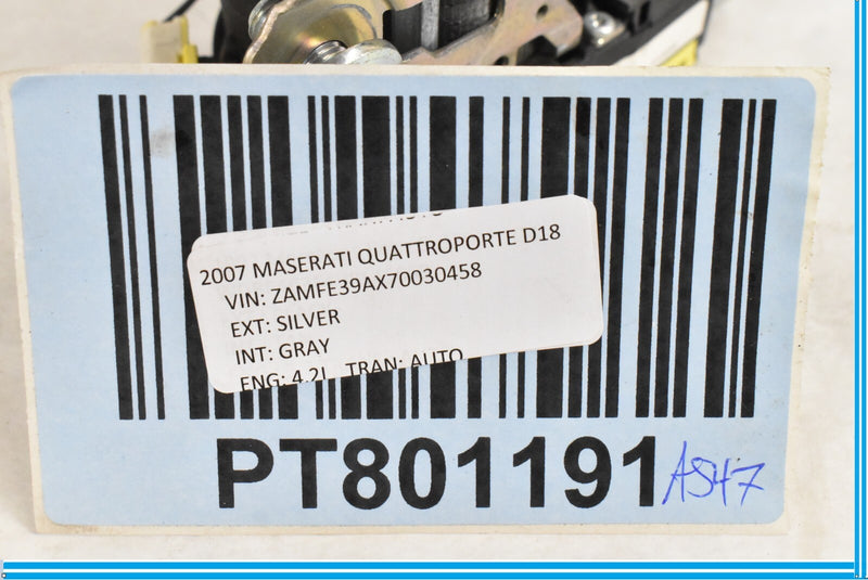 Load image into Gallery viewer, 04-08 Maserati Quattroporte Front Right Passenger Seat Belt Retractor Black Oem