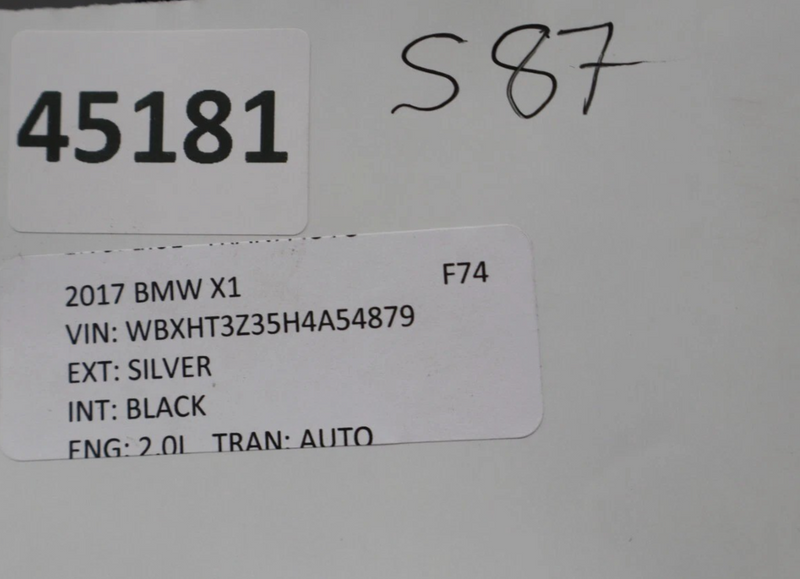Load image into Gallery viewer, 16-22 BMW X1 Center Console Traction Sport Parking Control Switch 9374834 Oem