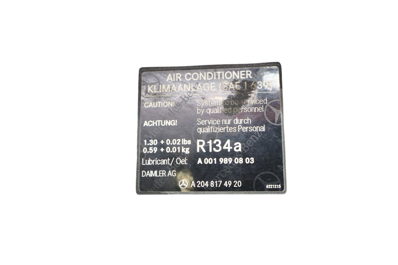 Load image into Gallery viewer, 08-14 Mercedes W204 C250 Radiator Fan Shroud Upper Trim Cover 2045000155 Oem