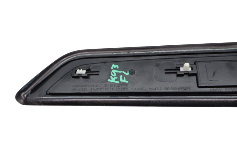 Load image into Gallery viewer, 09-15 BMW 750i 750Li xDrive Front Left Side Door Sill Scuff Plate Cover Trim Oem