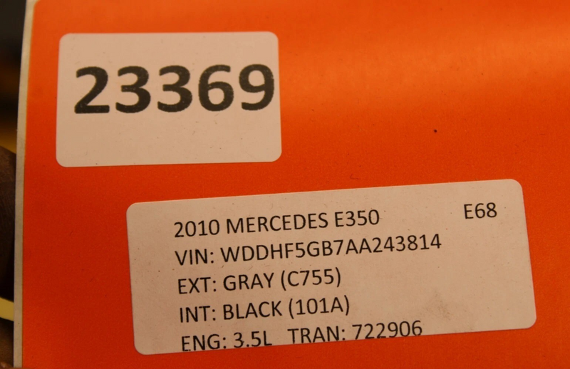 Load image into Gallery viewer, 10-16 Mercedes E350 E550 Rear Seat Cushion Lower Bottom Gray 2129201550 Oem