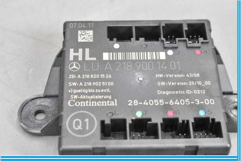 Load image into Gallery viewer, 08-18 Mercedes W218 CLS550 Rear Left Driver Side Door Control Module Oem