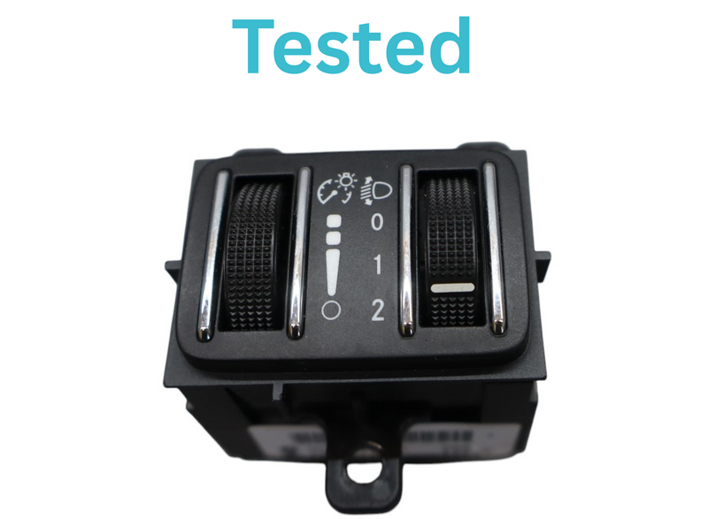 Load image into Gallery viewer, 14-20 Maserati Ghibli M157 Headlight Adjustment Switch Black 670019921 Oem