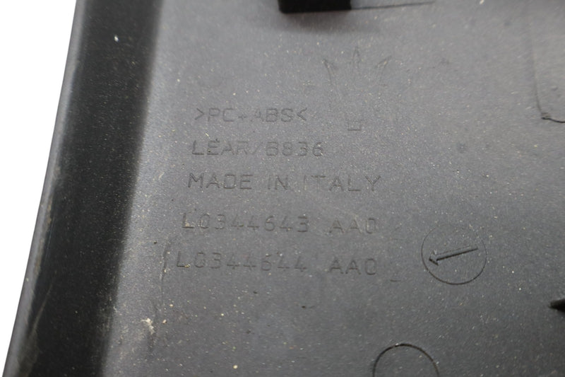 Load image into Gallery viewer, 14-21 Maserati Ghibli Front Left Driver Side Seat Lower Trim Cover Panel Oem