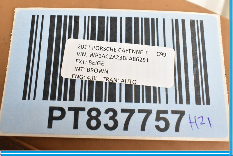 Load image into Gallery viewer, 11-18 Porsche Cayenne Rear Left Driver Side Headrest Head Rest 2nd Row Oem