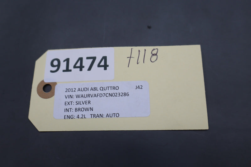 Load image into Gallery viewer, 11-17 Audi A8 A8L Quattro Front Right Passenger Side Seat Switch Trim Cover Oem