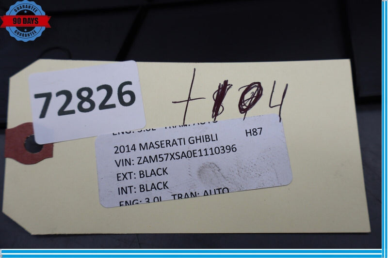 Load image into Gallery viewer, 14-19 Maserati Ghibli Front Left Driver Side Kick Panel Scuff Trim Cover Oem