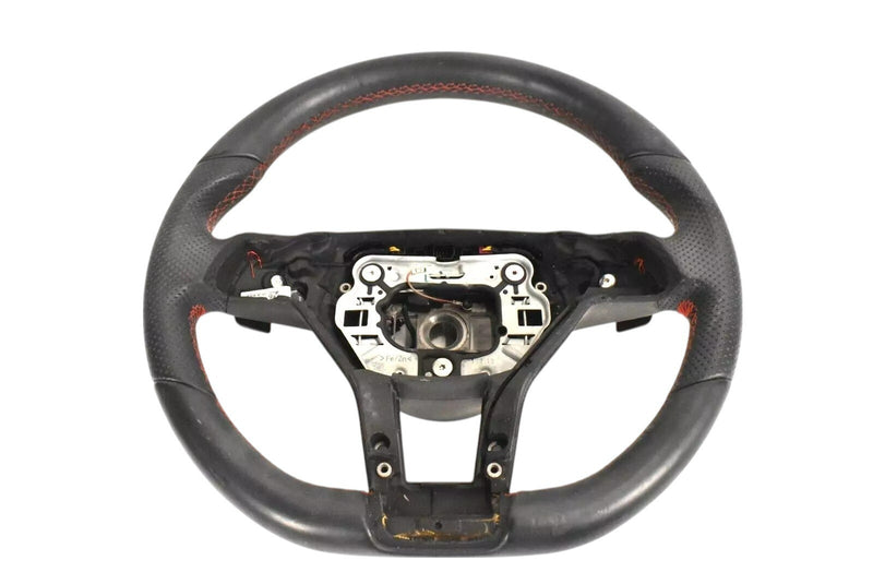 Load image into Gallery viewer, 14-18 Mercedes CLA250 W117 Steering Wheel Leather Black w/ Paddle Shifters OEM