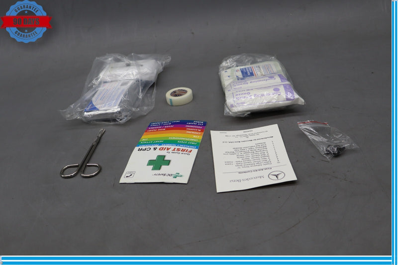 Load image into Gallery viewer, Mercedes C250 C350 First Aid Kit Bandage Tool Emergency Medical W Bag Oem