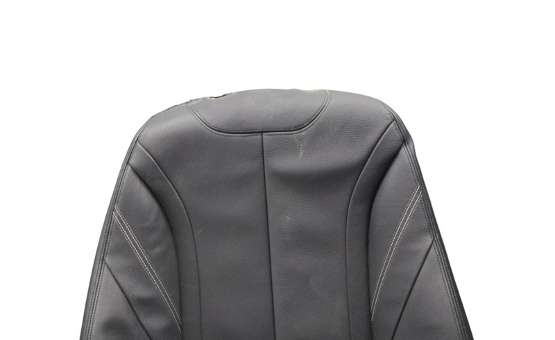 Load image into Gallery viewer, 14-16 BMW 428i Front Right Passenger Side Upper Seat Cover Cushion Black Oem