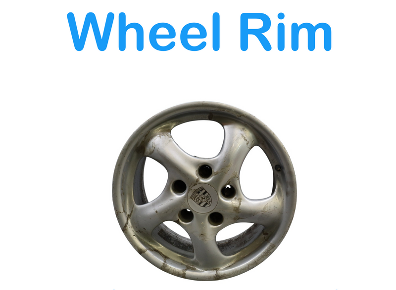 Load image into Gallery viewer, 97-05 Porsche Boxster 911 Rear Alloy Wheel Rim Disc 17x8.5 17" R17 Silver Oem