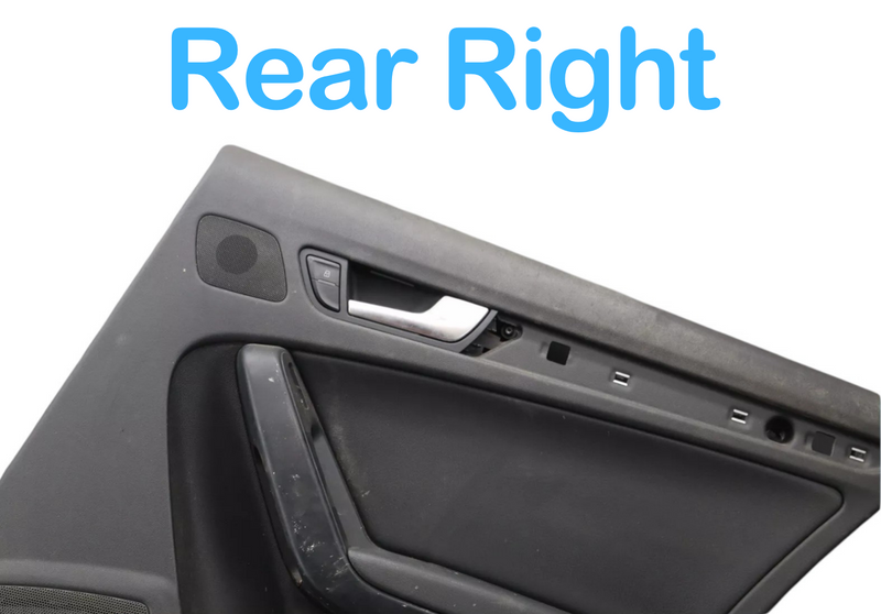 Load image into Gallery viewer, 09-16 Audi A4 A4 Quattro Rear Right Passenger Side Interior Door Panel Trim Oem