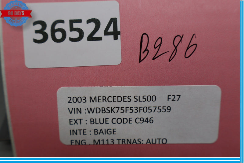 Load image into Gallery viewer, 03-12 Mercedes R230 SL500 SL55 AMG Rear Parktronic Buzzer Display PDC Oem