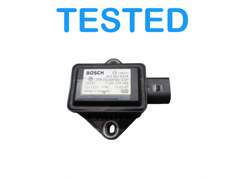 Load image into Gallery viewer, 03-12 Bentley Continental Flying Spur GT GTC Yaw Turn Rate Sensor 8E0907637A Oem