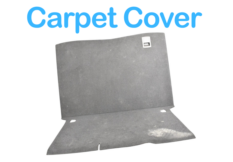 Load image into Gallery viewer, 14-17 Maserati Quattroporte Rear Trunk Tire Carpet Cargo Cover 06700248160 OEM