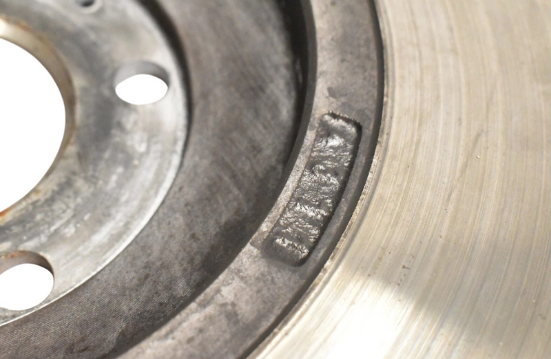 Load image into Gallery viewer, 03-18 Bentley Continental Rear Left & Right Disc Brake Rotor Set 4E0615601L Oem