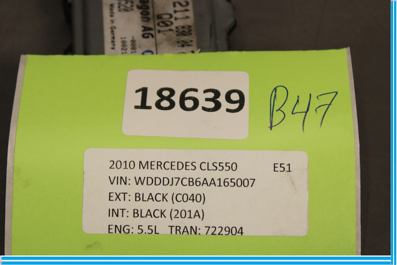 Load image into Gallery viewer, 03-11 Mercedes CLS550 E550 W219 Air Quality Sensor Control Module Unit Oem