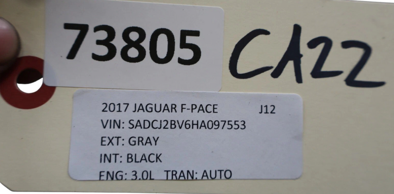 Load image into Gallery viewer, 17-20 Jaguar F-Pace Front Left Velar Forward Lower Control Arm HK833C256AD Oem