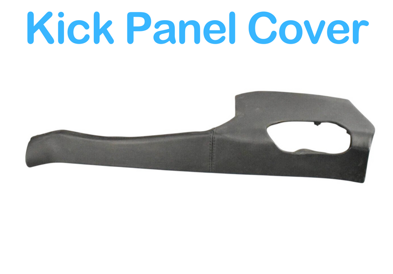 Load image into Gallery viewer, 03-11 Bentley Continental Front Left Driver Side Kick Panel Trim Cover Black OEM