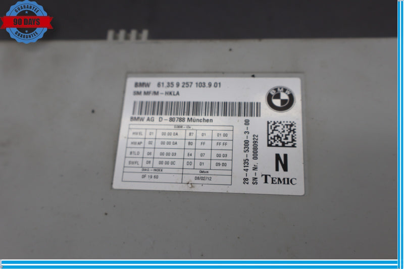 Load image into Gallery viewer, 09-19 BMW 535I GT xDrive Left Driver Side Memory Control Module Unit 9257103 Oem
