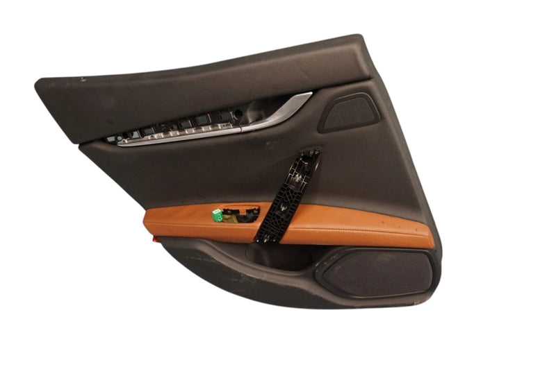 Load image into Gallery viewer, 14-22 Maserati Ghibli Rear Left Driver Side Interior Door Panel OEM