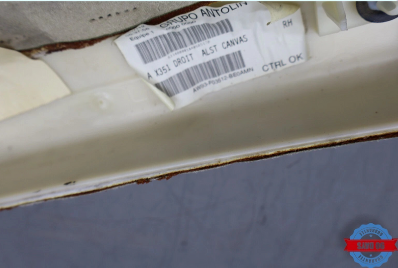 Load image into Gallery viewer, 10-19 Jaguar XJ XJL Front Right Passenger A Pillar Trim Panel AW93F03512 Oem