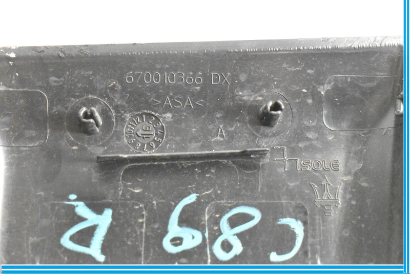 Load image into Gallery viewer, 2014 13 15 16 MASERATI QUATTROPORTE RIGHT B PILLAR COVER TRIM 670010366