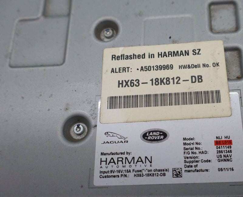 Load image into Gallery viewer, 16-19 Jaguar XE Radio Audio Receiver Module Computer Unit HX6318K812DB Oem