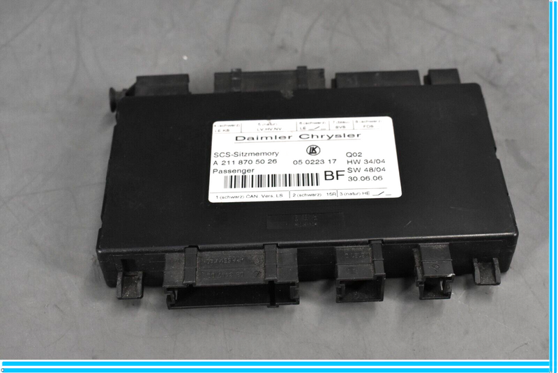 Load image into Gallery viewer, 06-12 Mercedes ML350 ML500 GL450 Front Right Side Seat Control Module Oem